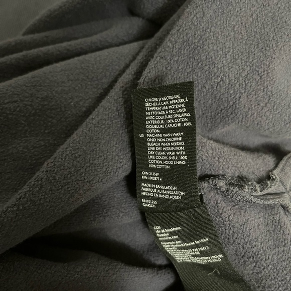 Deep Plum Midi Hooded Sweatshirt Dress - Picture 8 of 8